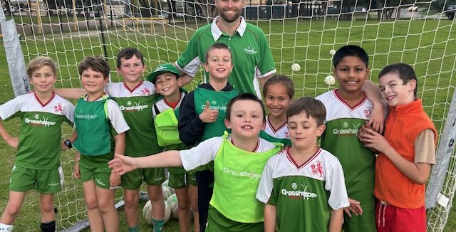 Kids Soccer Newcastle - Meet Ash our latest Grasshopper Soccer franchisees to join the team!